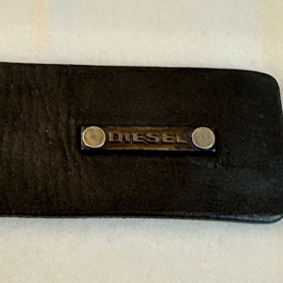 Diesel Other - Diesel Men’s Black Gold Belt Size 32